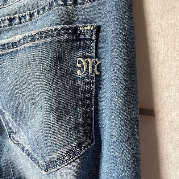 Miss Me “Nicole” 5 Pocket Low Rise Skinny Jeans Medium Wash (Size: 26) - Picture 10 of 14